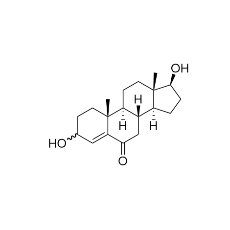 Picture of Androst-4-en-6-one, 3,17-dihydroxy-(17β) (mixture of diastereomers