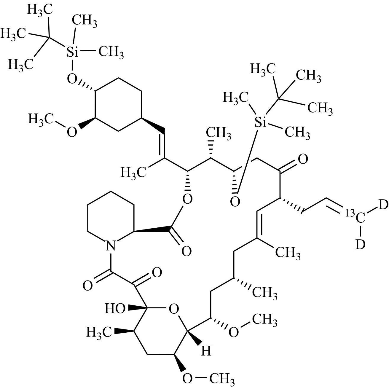 Picture of Tacrolimus Impurity 16-13C-d2