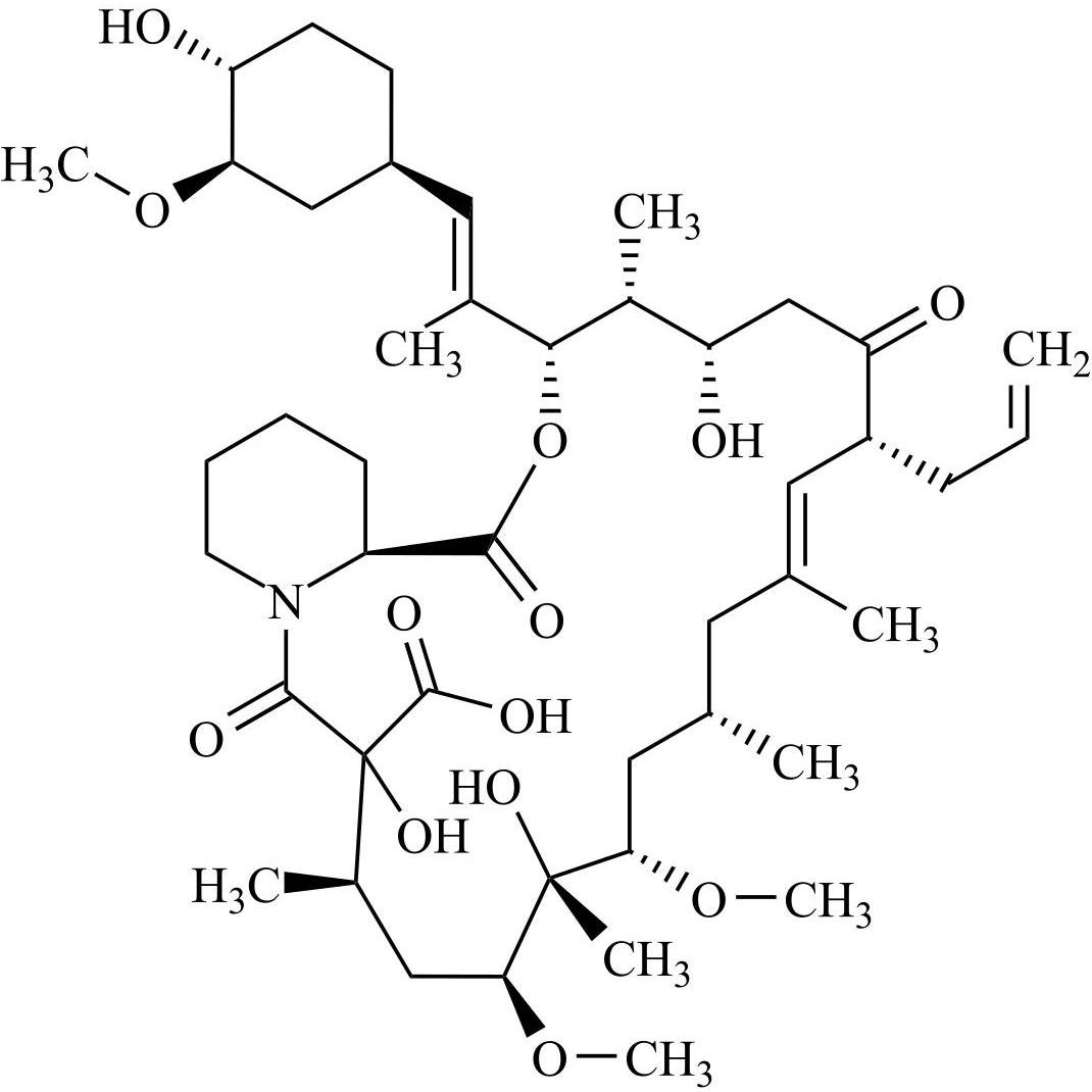 Picture of Tacrolimus alpha-Hydroxy Acid (TAC-H1)
