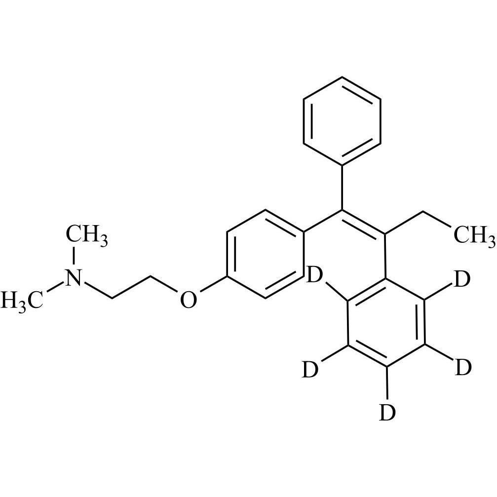 Picture of Tamoxifen-d5 (Phenyl-ring-d5)