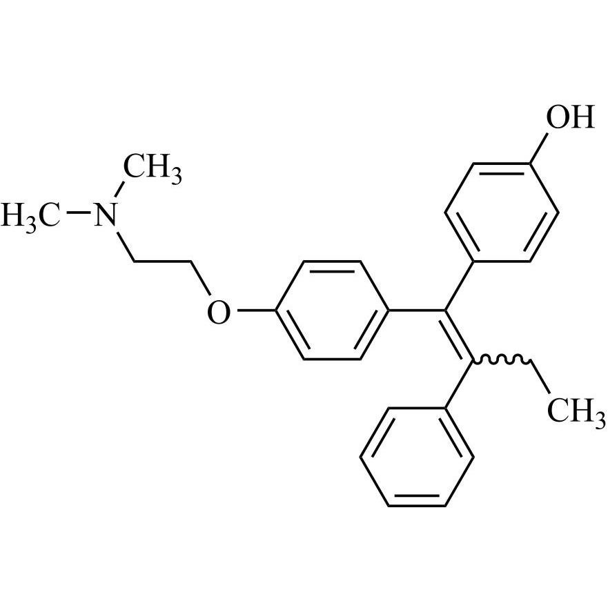 Picture of 4-Hydroxy Tamoxifen (Mixture of Z and E Isomers)