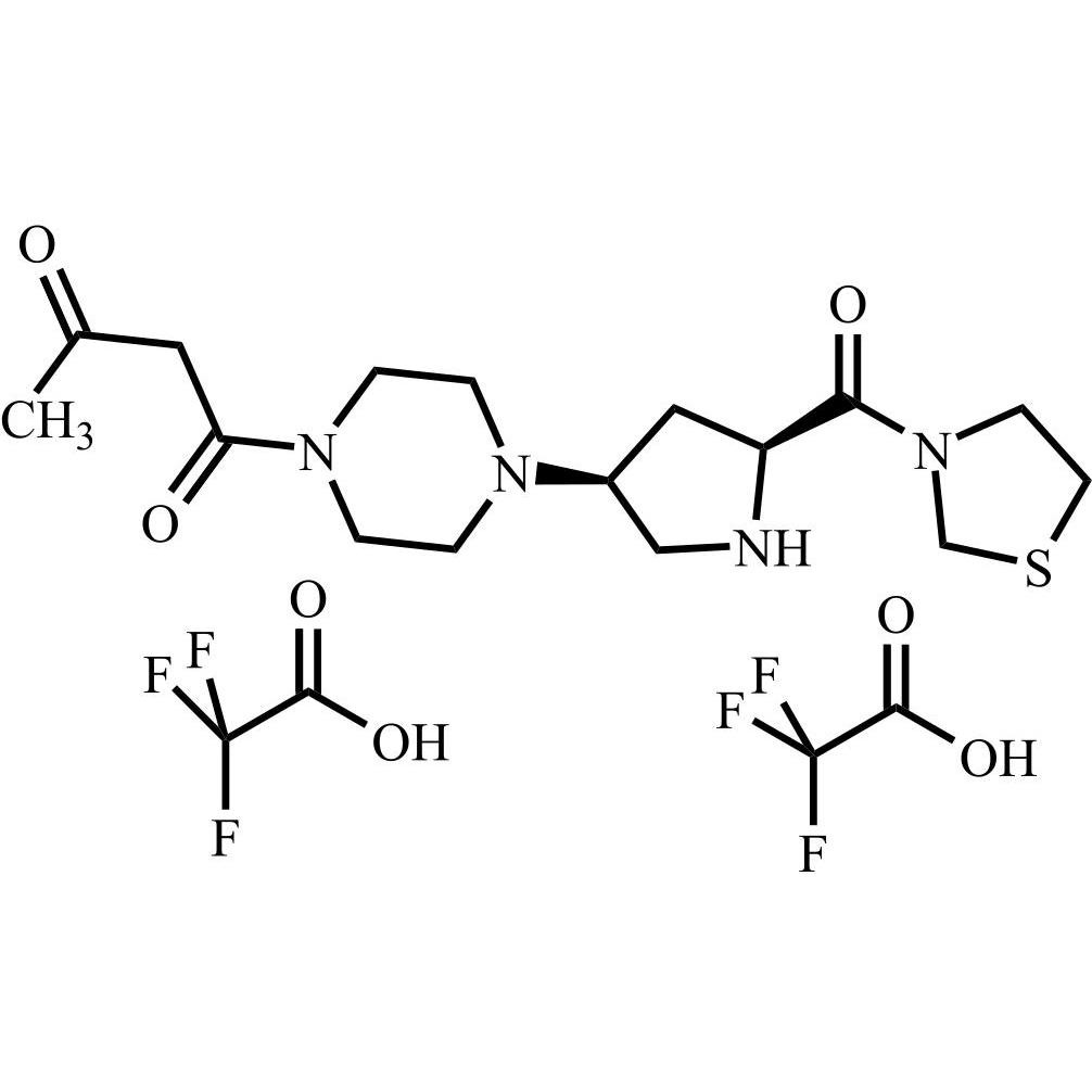 Picture of Teneligliptin Impurity 10 Di-Trifluoroacetate