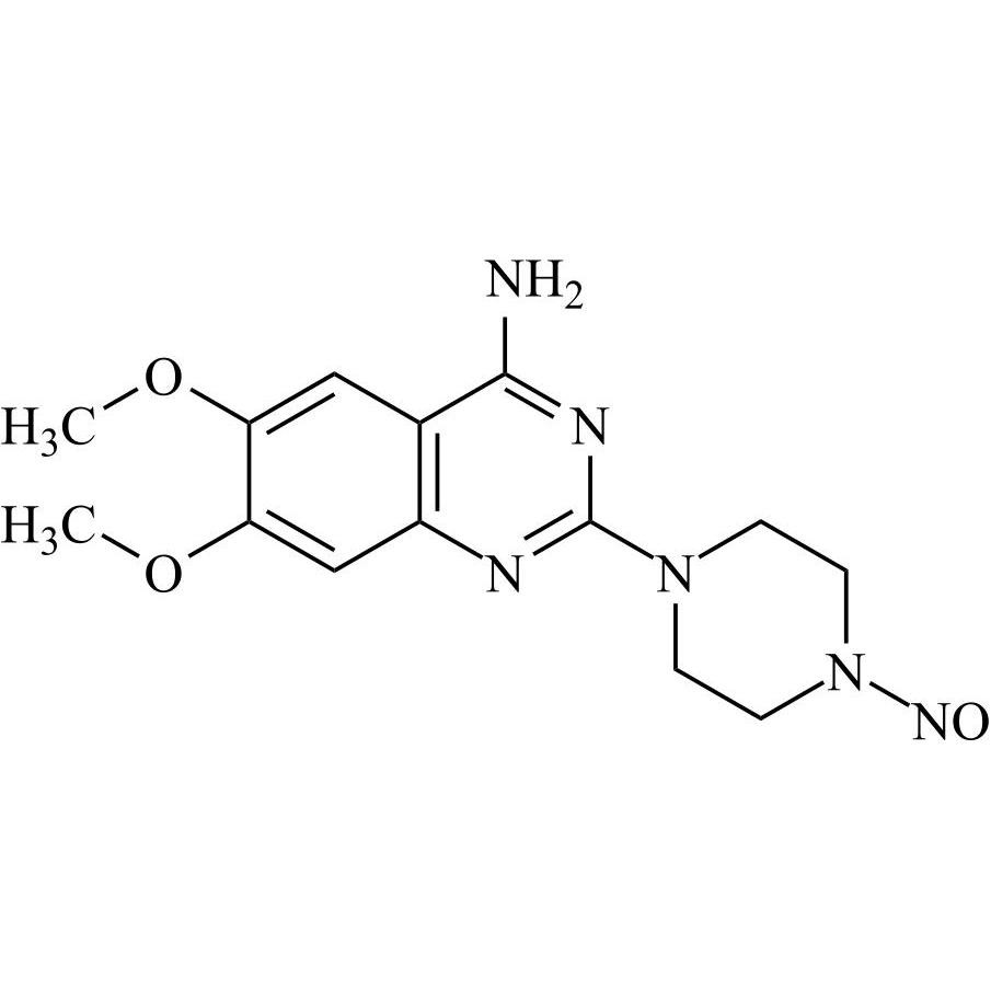 Show details for N-Nitroso Terazosin EP Impurity C (N-Nitroso Terazosin USP Related Compound A (Free Form), N-Nitroso Doxazosin EP Impurity G, N-Nitroso Prazosin EP Impurity C) Picture of N-Nitroso Terazosin EP Impurity C (N-Nitroso Terazosin USP Related Compound A (Free Form), N-Nitroso Doxazosin EP Impurity G, N-Nitroso Prazosin EP Impurity C)