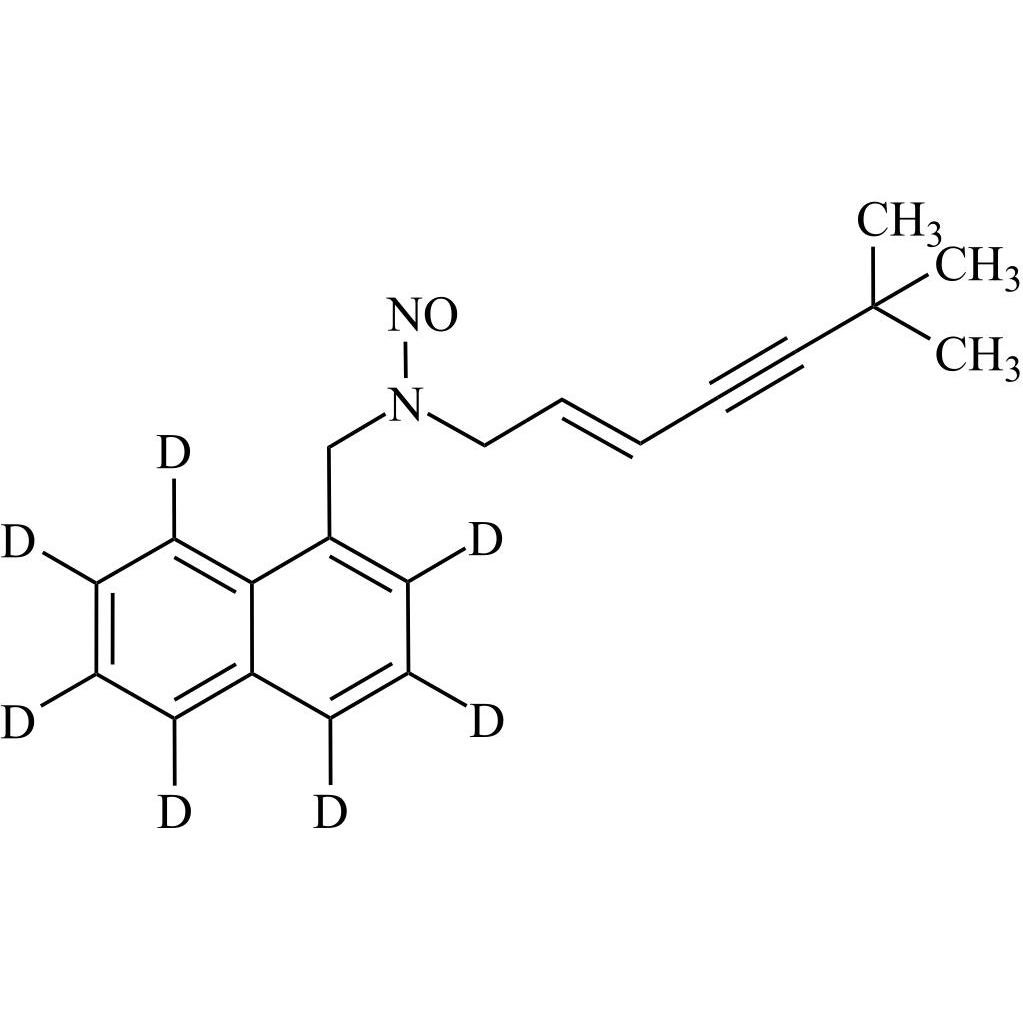 Picture of N-Nitroso N-Desmethyl Terbinafine-d7