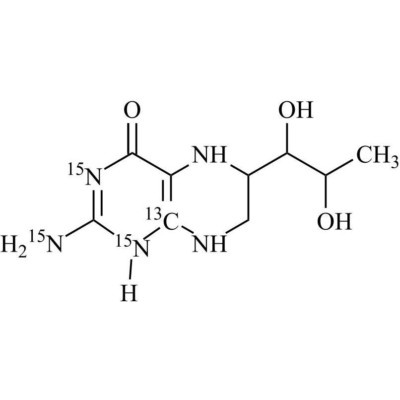 Picture of Tetrahydrobiopterin-13C,15N3