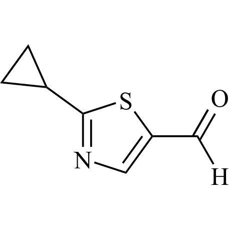 Picture of 2-Cyclopropylthiazole-5-Carbaldehyde