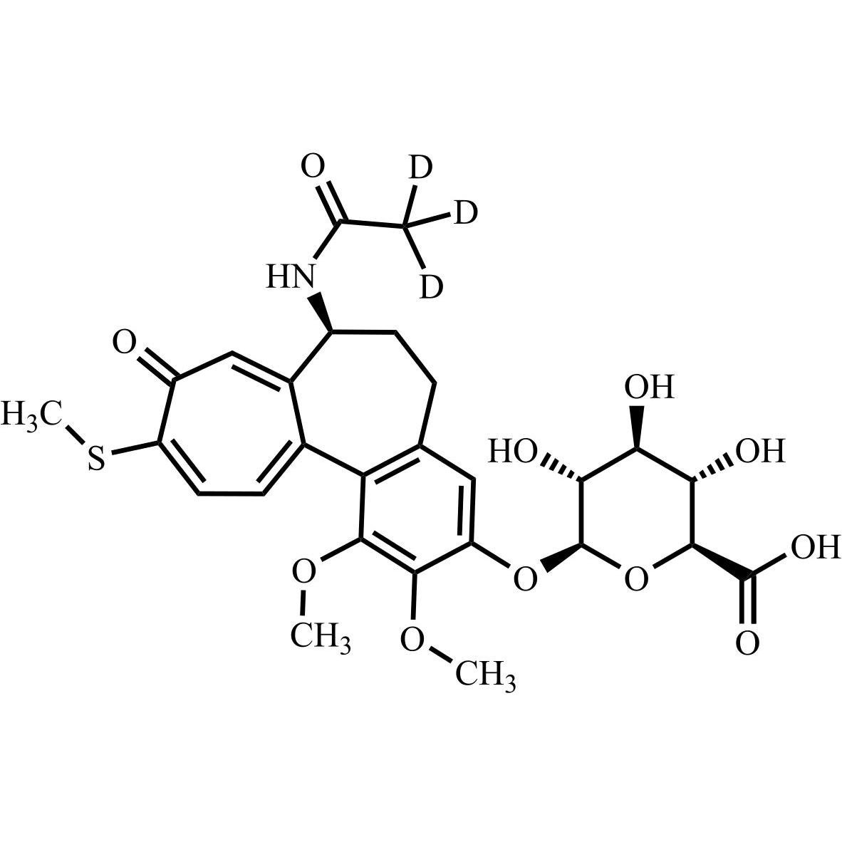 Picture of 3-Demethyl-Thiocolchicine-d3-3-O-Glucuronide