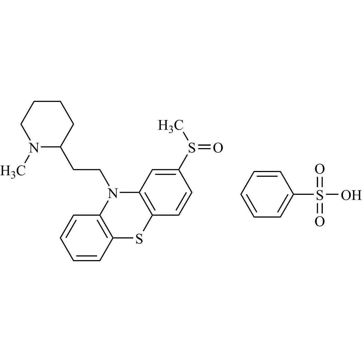 Picture of Thioridazine EP Impurity B Besylate (Mesoridazine Besylate)