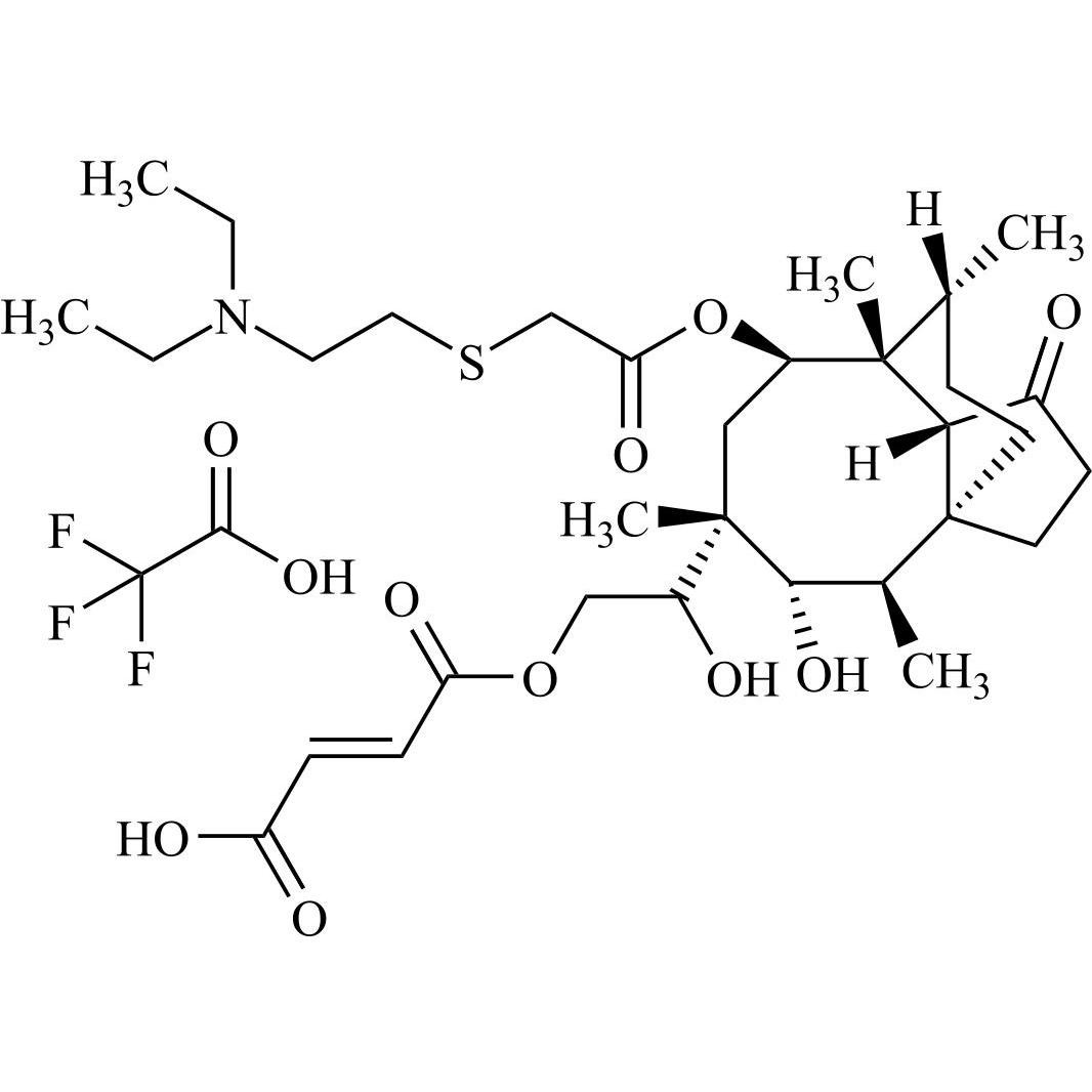 Show details for Tiamulin EP Impurity H Trifluoroacetate (Mixture of Diastereomers) Picture of Tiamulin EP Impurity H Trifluoroacetate (Mixture of Diastereomers)