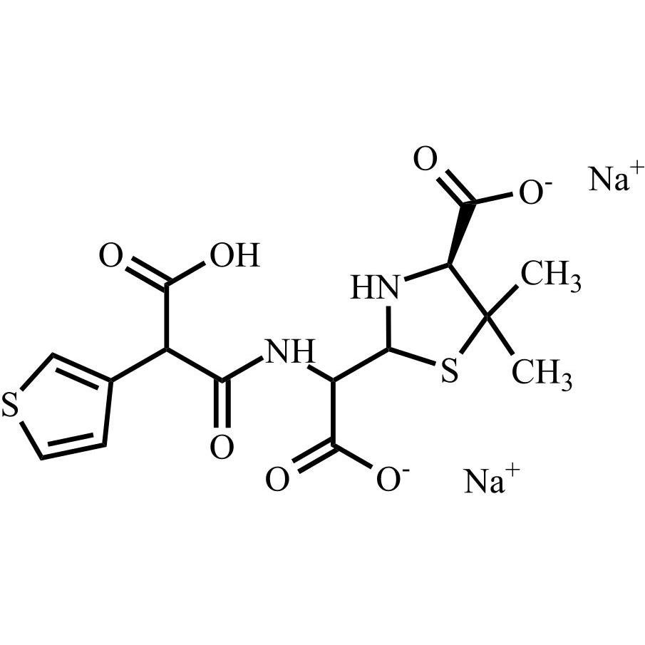 Picture of Ticarcillin EP Impurity D Disodium Salt (Mixture of Diastereomers)