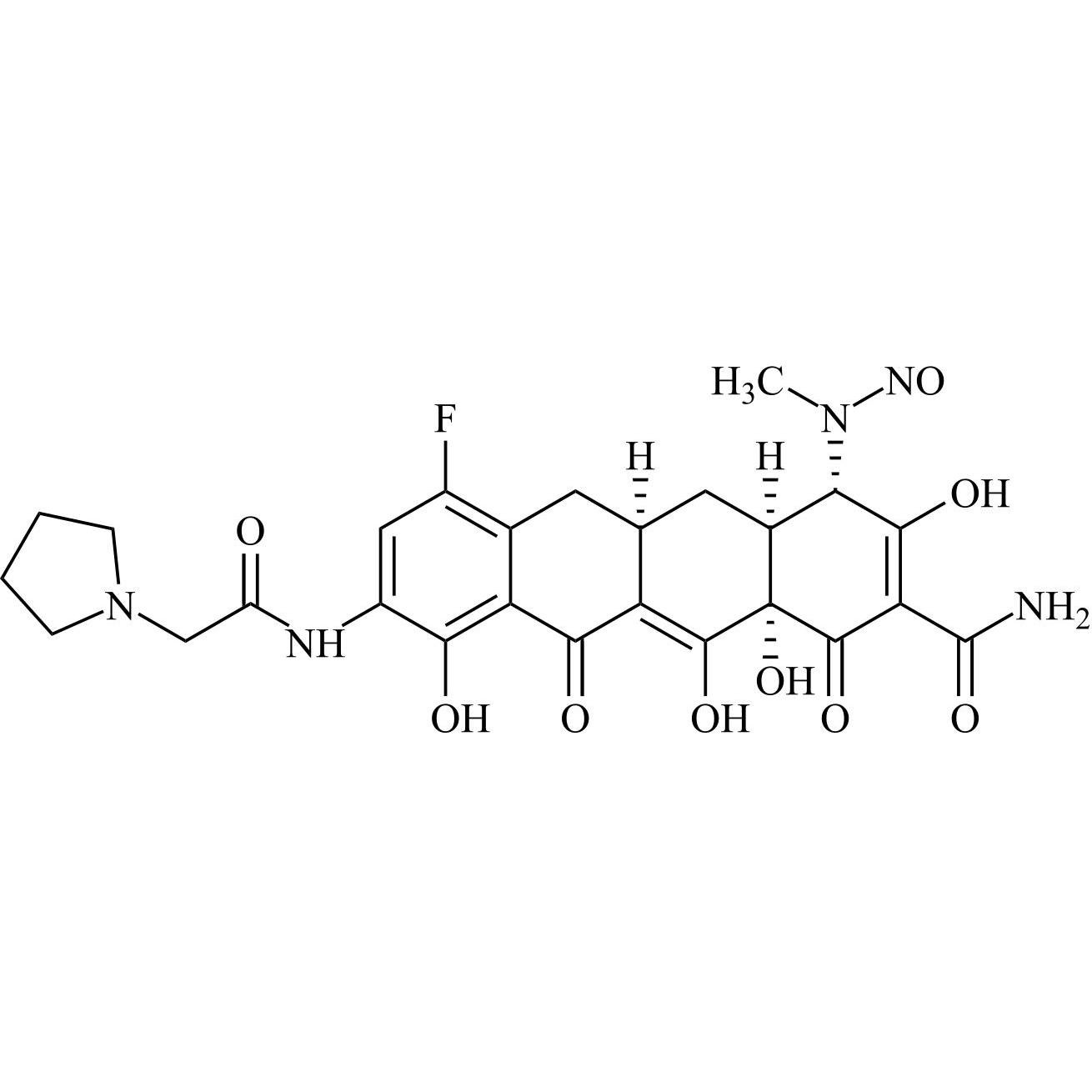 Show details for N-Nitroso Desmethyl Eravacycline Picture of N-Nitroso Desmethyl Eravacycline