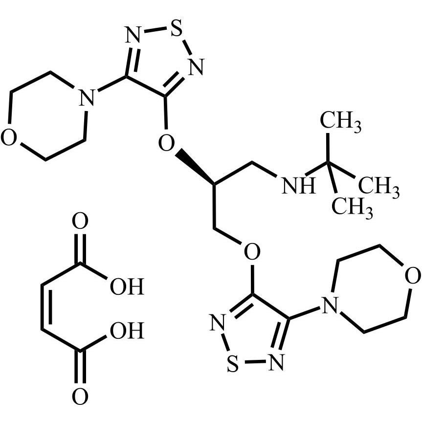 Show details for (S)-Timolol EP Impurity C Maleate ((S)-Timolol USP Related Compound C) Picture of (S)-Timolol EP Impurity C Maleate ((S)-Timolol USP Related Compound C)