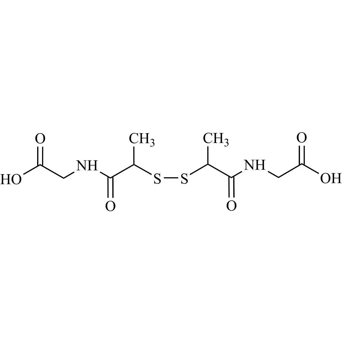 Picture of Tiopronin Dimer (Mixture of Diastereoisomers)