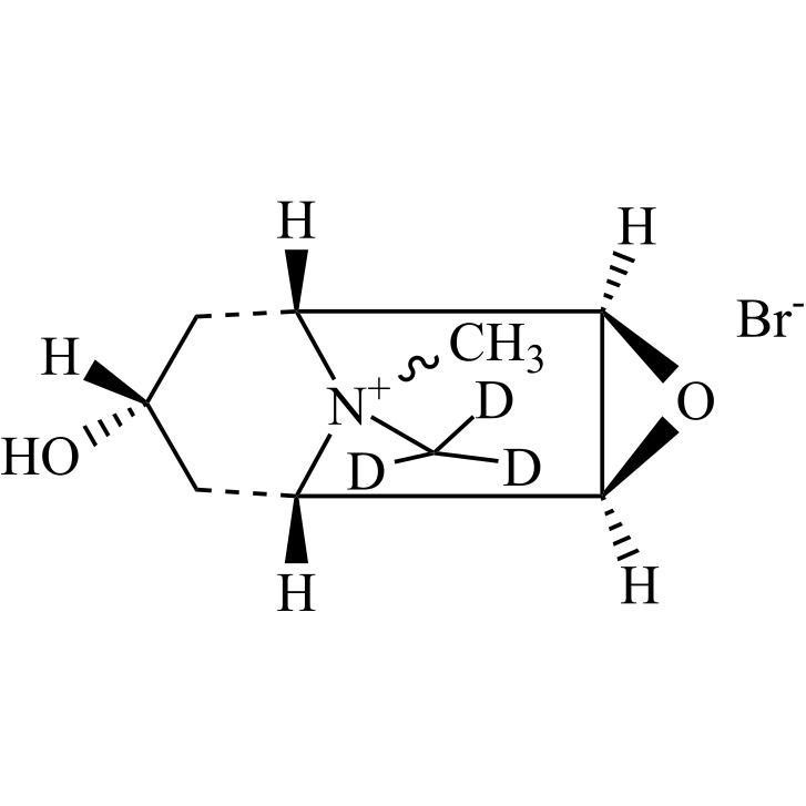 Show details for Tiotropium Bromide EP Impurity G-d3 Bromide (Tiotropium USP Related Compound G-d3) Picture of Tiotropium Bromide EP Impurity G-d3 Bromide (Tiotropium USP Related Compound G-d3)