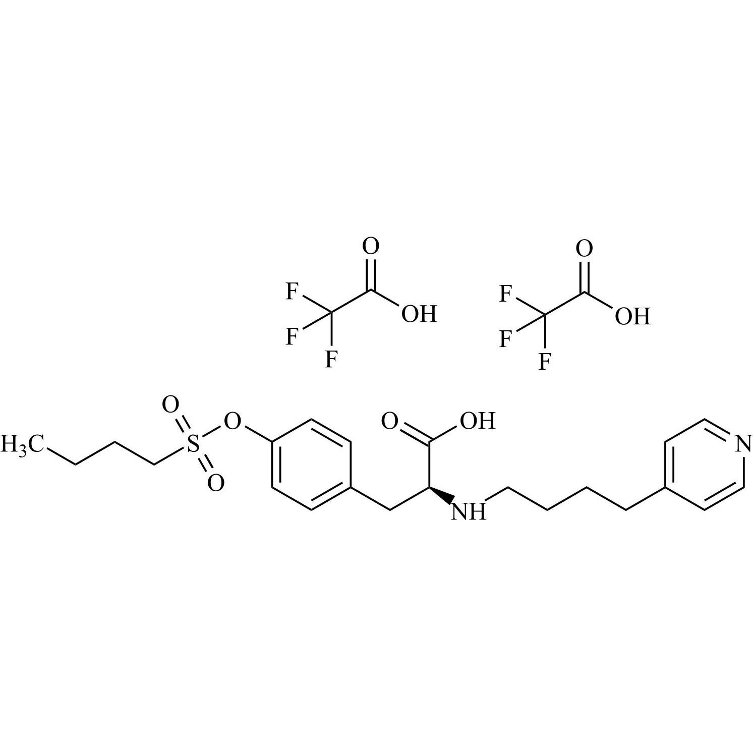 Picture of Tirofiban Impurity 75 Triflate