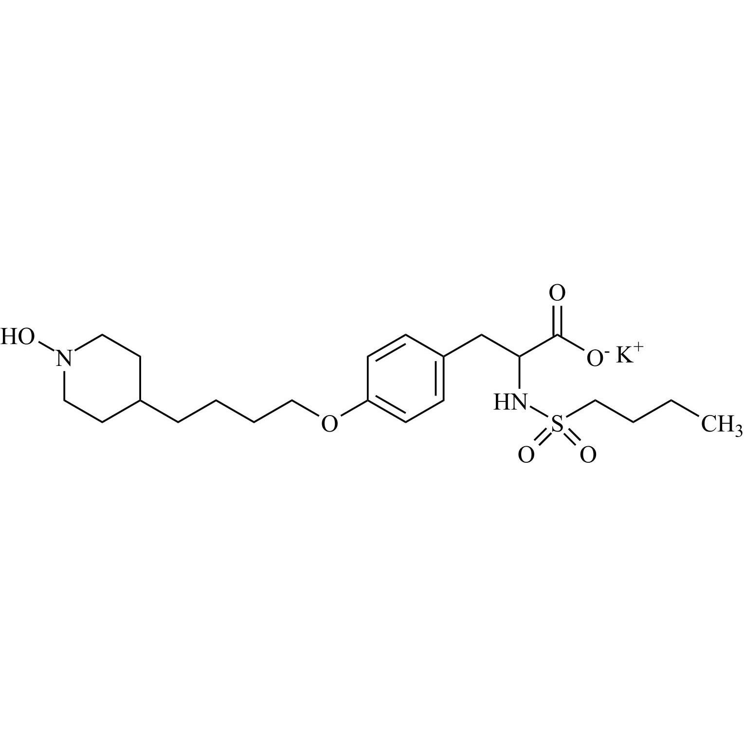 Picture of Tirofiban Impurity 4 Potassium Salt