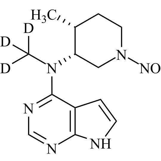 Picture of N2-Nitroso Tofacitinib Impurity 10-d3