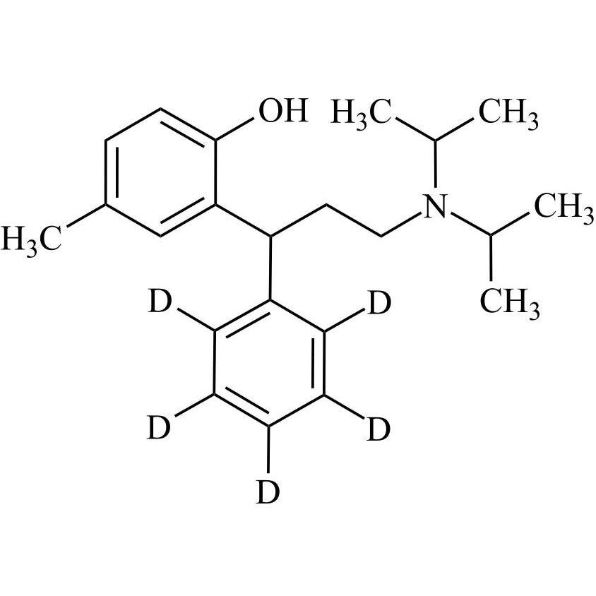 Picture of rac-Tolterodine-d5 (on Phenyl Ring)
