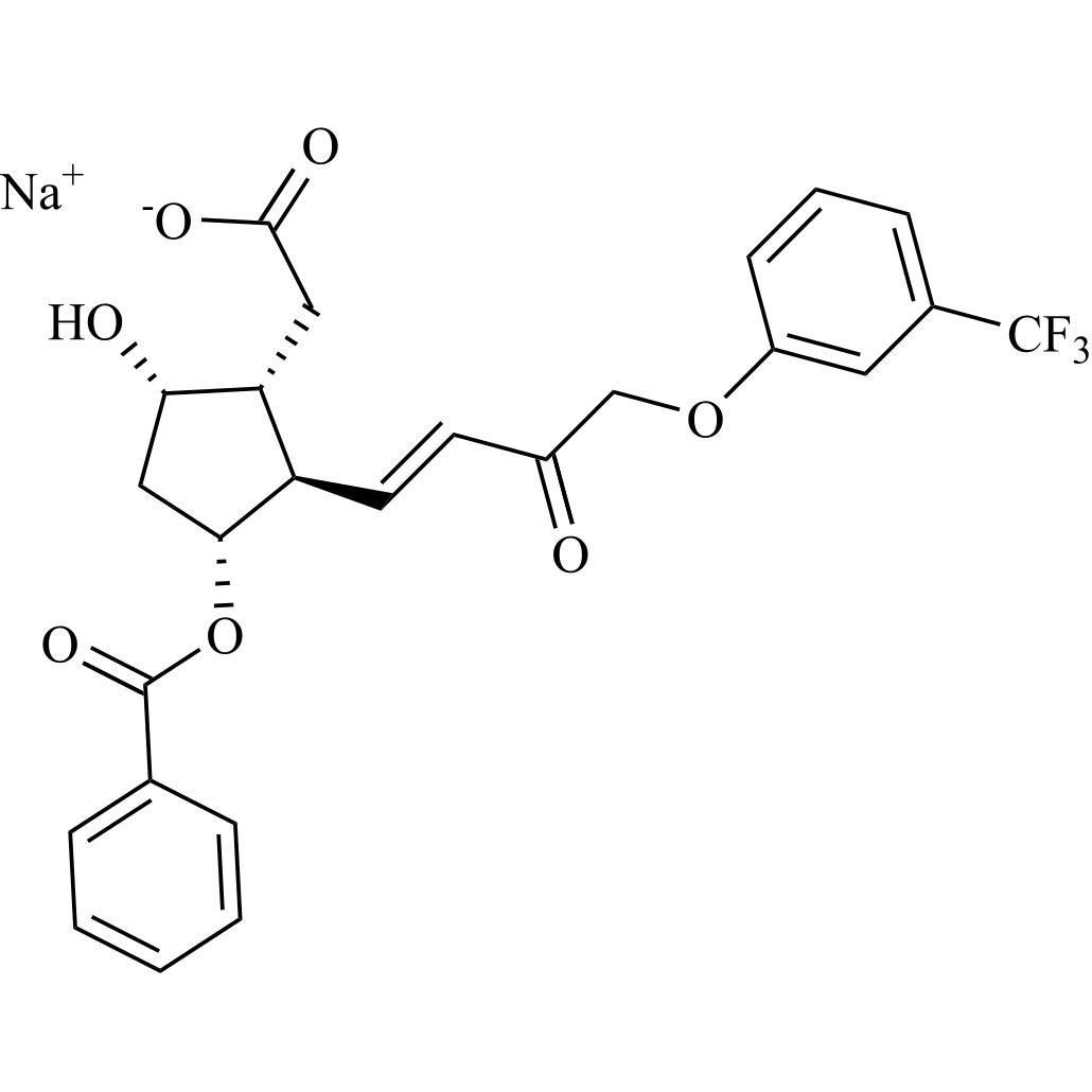 Picture of Travoprost Impurity 21 Sodium Salt