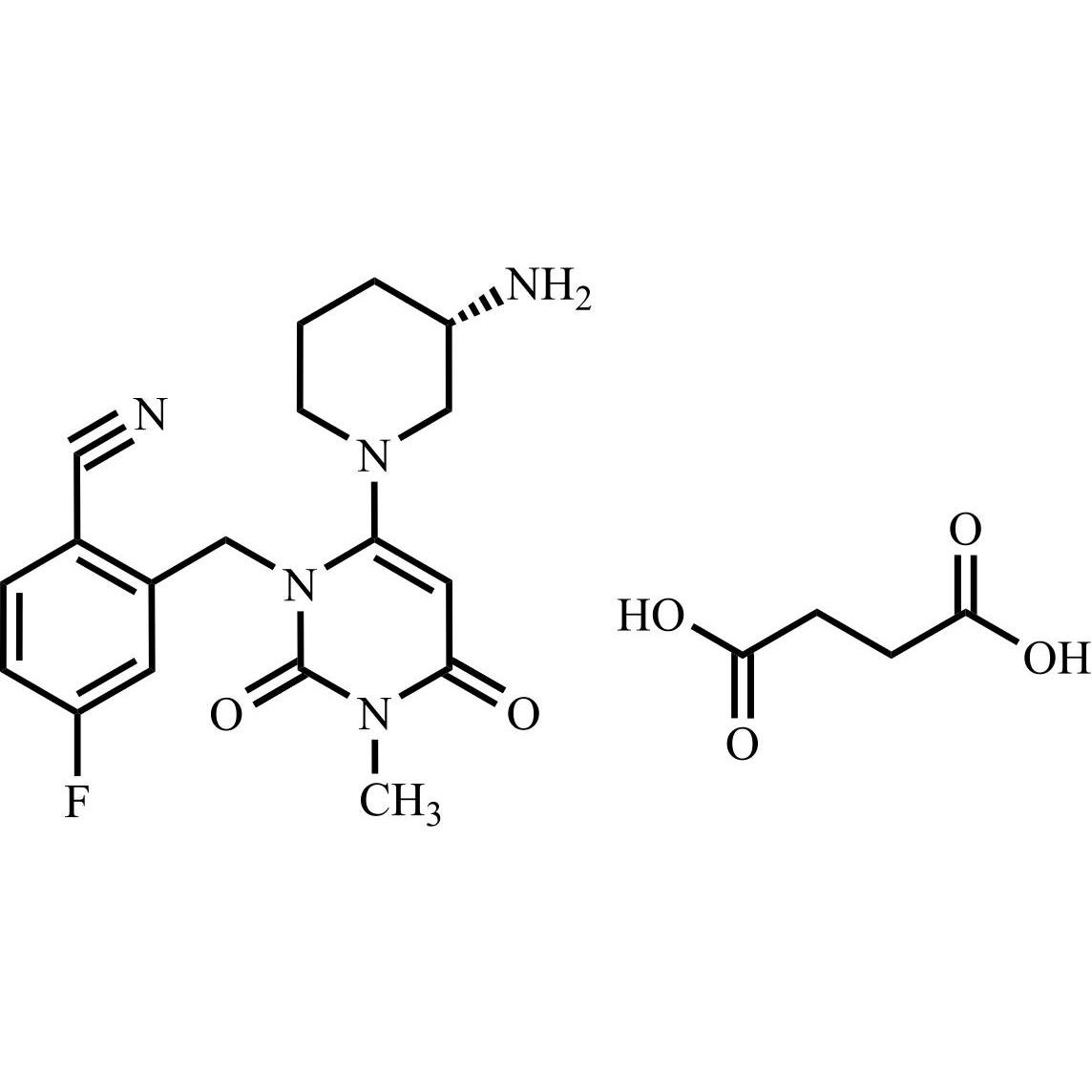 Picture of Trelagliptin Impurity 8 Succinate