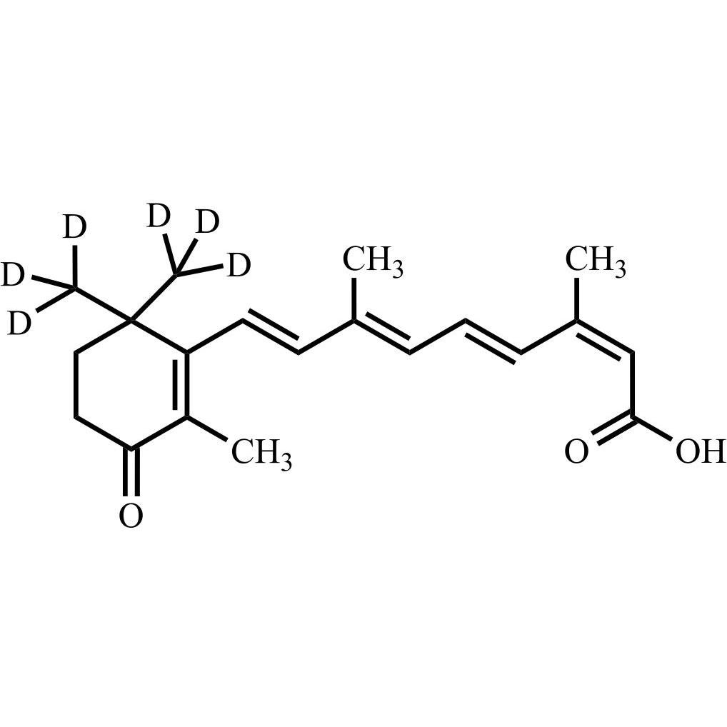 Picture of 4-Oxo Tretinoin-d6 (4-Oxo Retinoic Acid-d6)