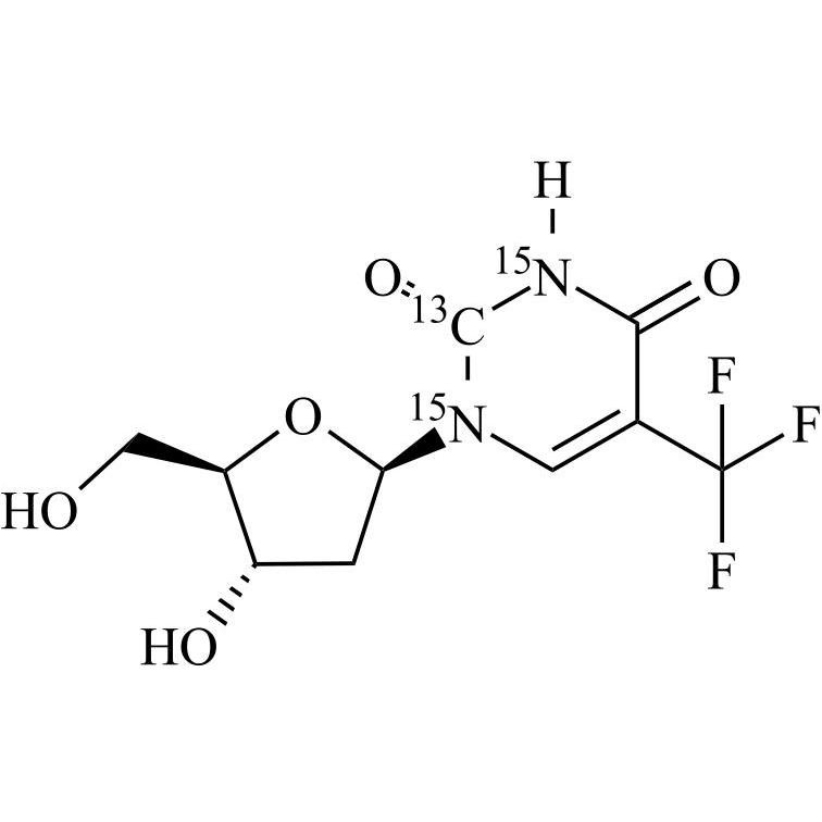Picture of Trifluridine-13C-15N2