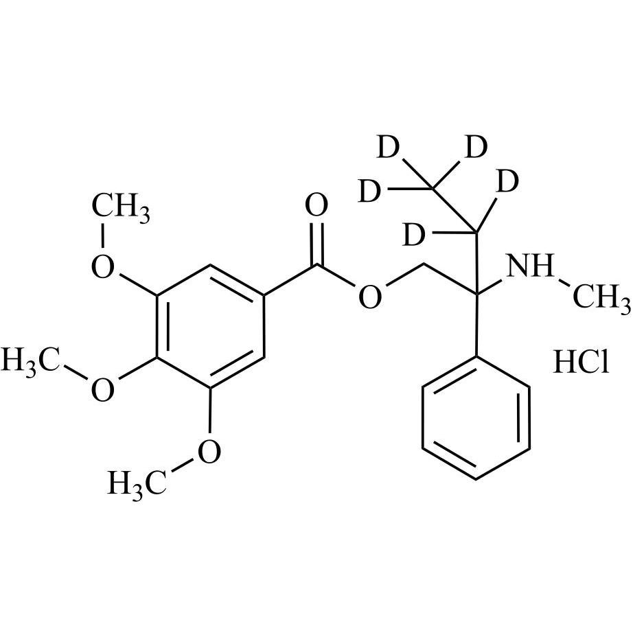 Picture of Trimebutine EP Impurity E-d5 HCl (N-Desmethyl Trimebutine-d5 HCl)