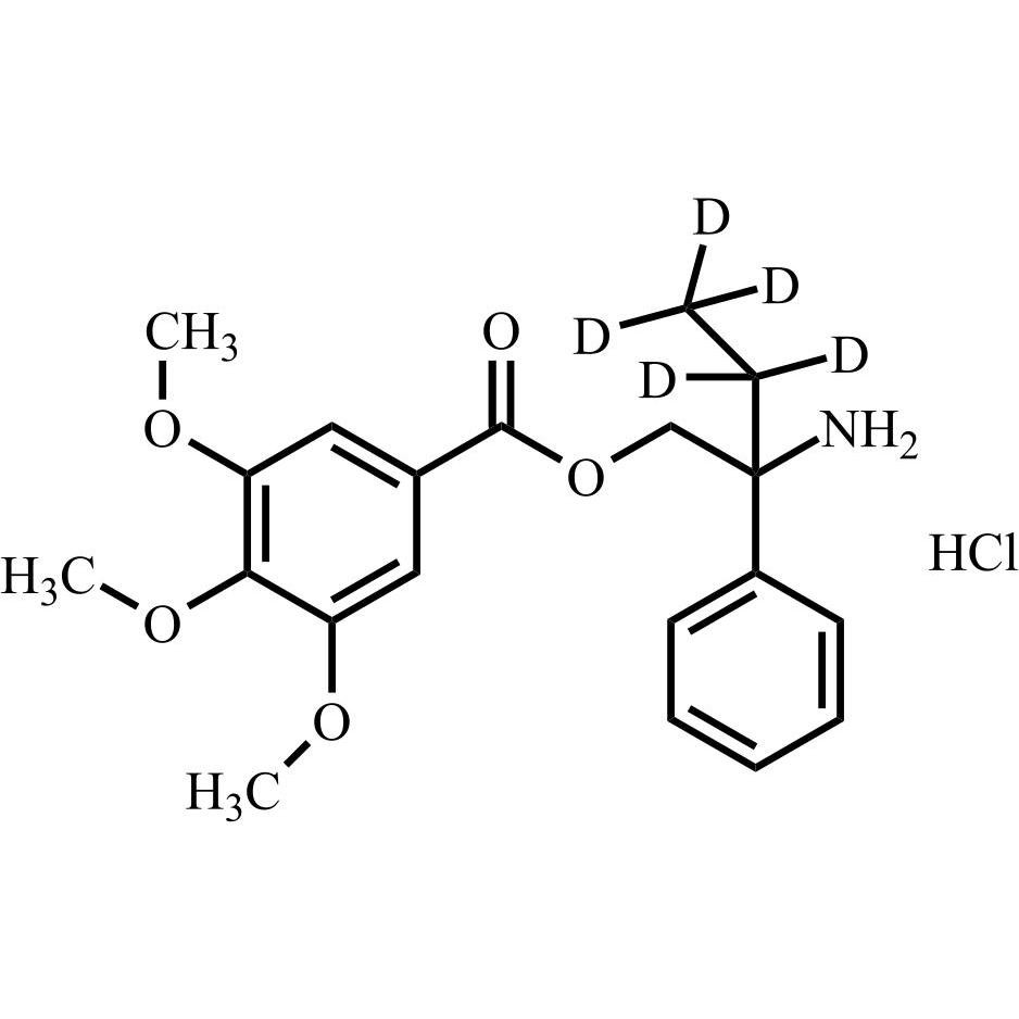 Picture of N-Didesmethyl Trimebutine-d5 HCl