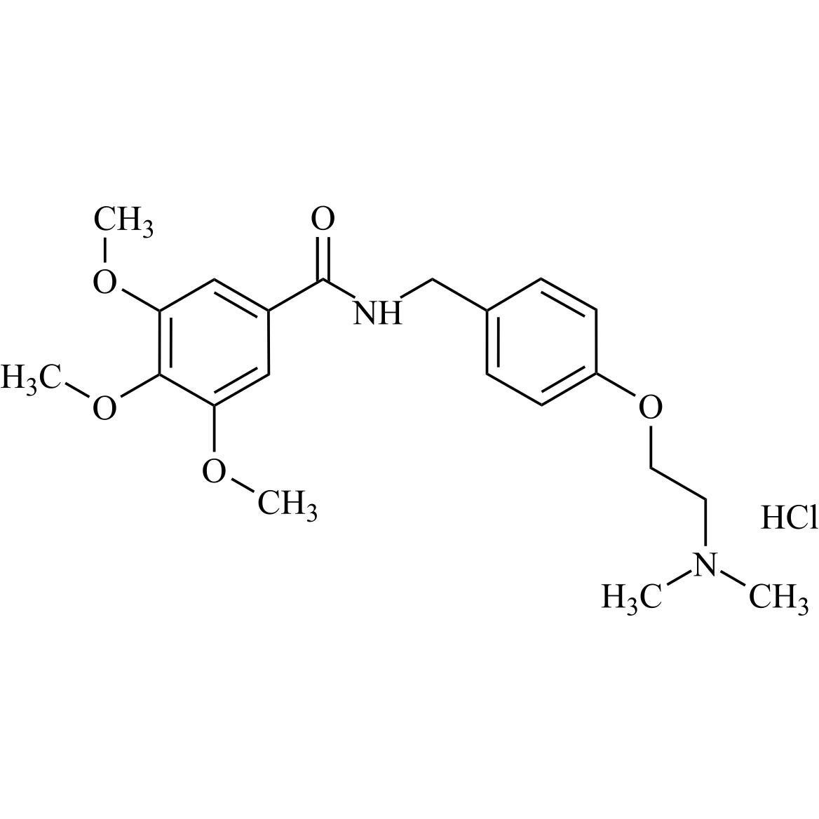 Picture of Trimethobenzamide HCl