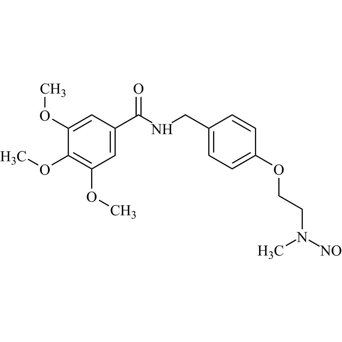 Picture of N-Nitroso-N-Desmethyl Trimethobenzamide