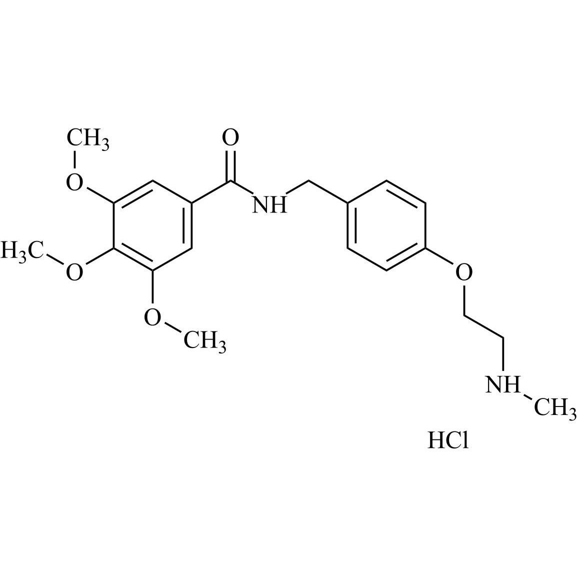 Picture of N-Desmethyl Trimethobenzamide HCl