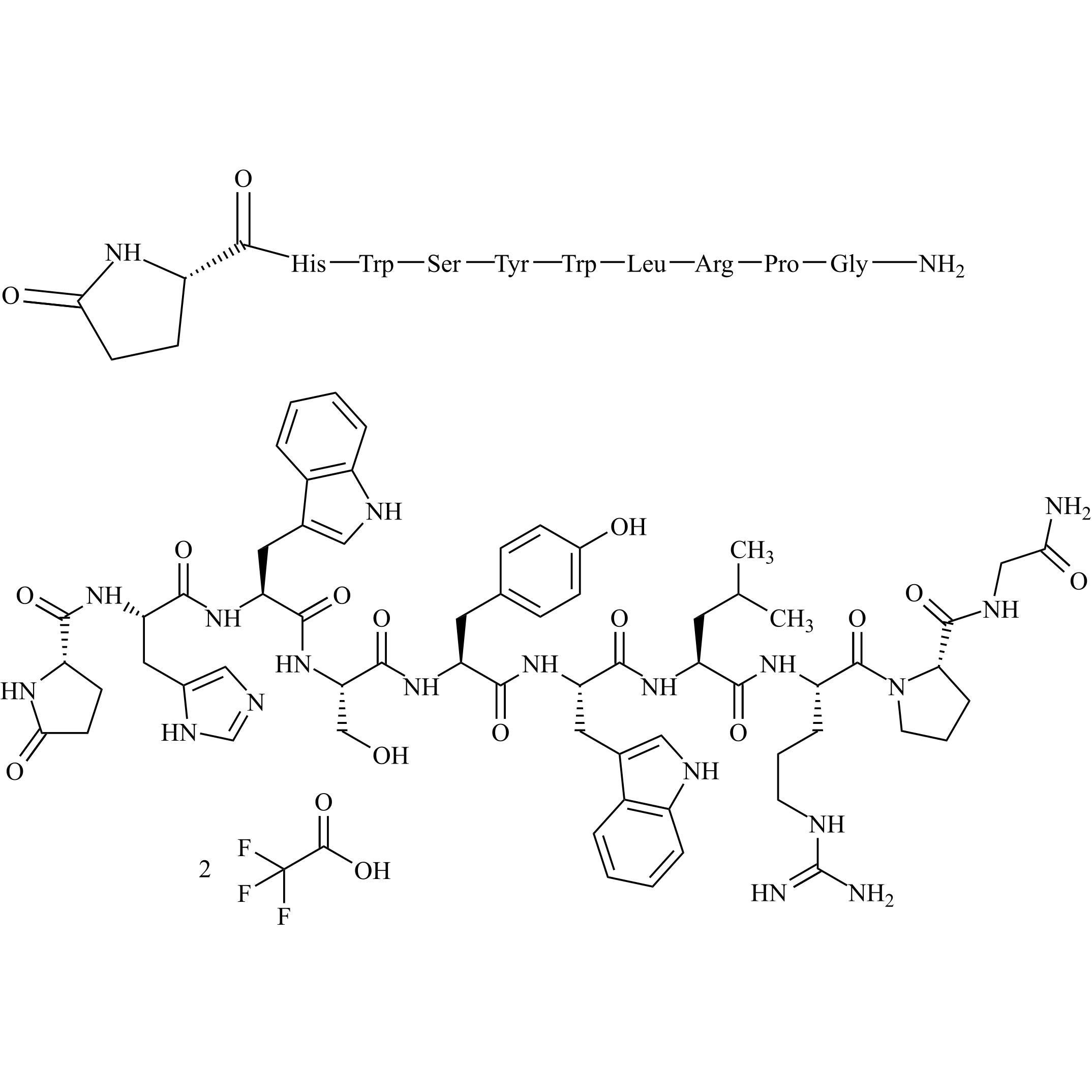 Picture of Triptorelin Impurity 3 Ditrifluoroacetate