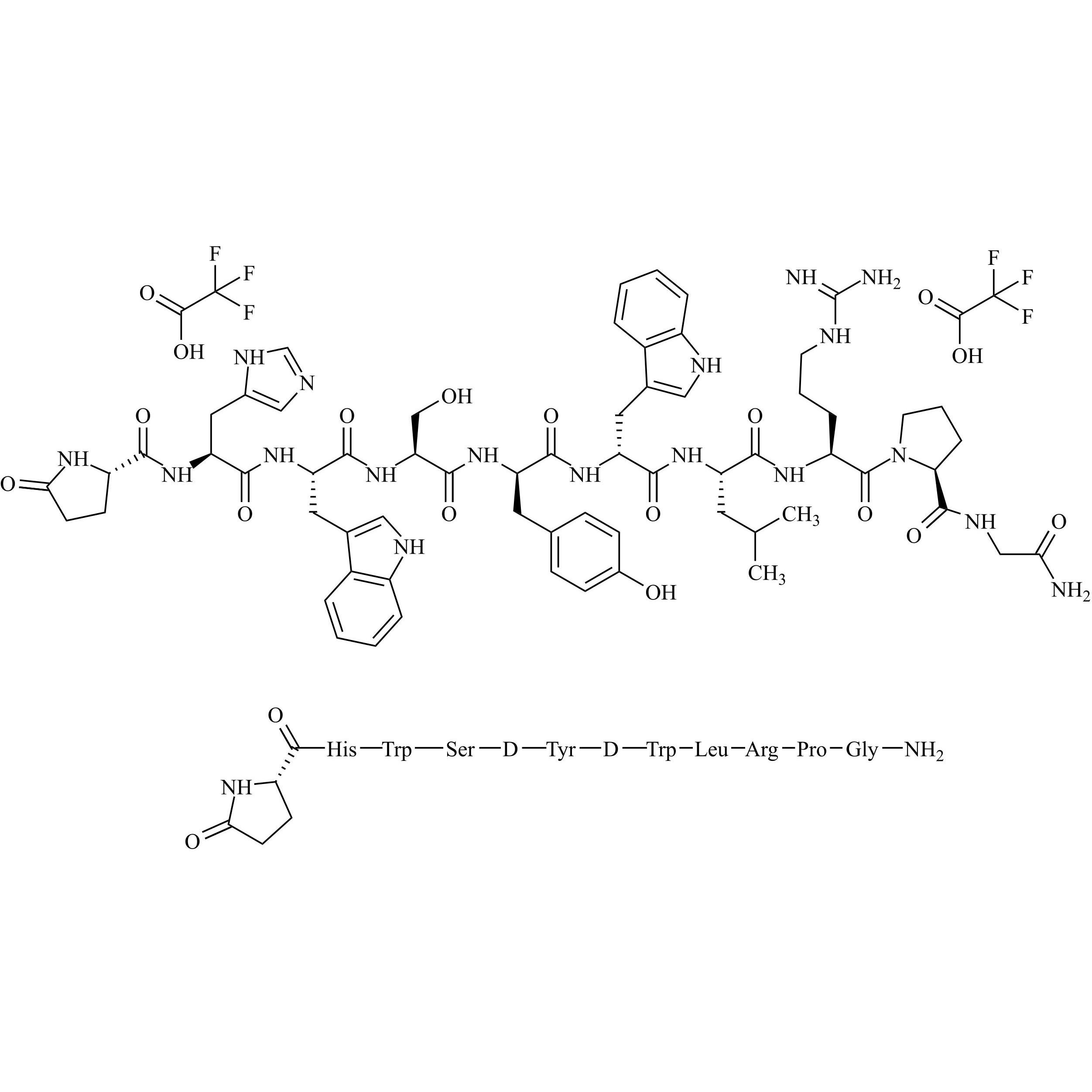 Picture of Triptorelin Impurity 11 Ditrifluoroacetate