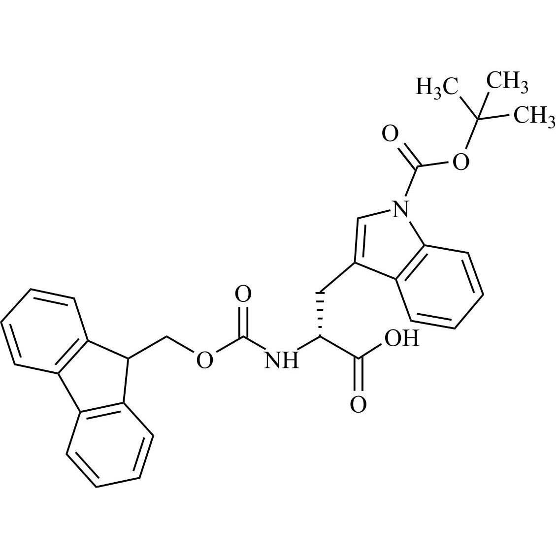 Picture of Fmoc-D-Trp(Boc)-OH