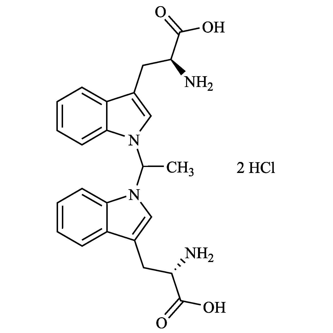Show details for Tryptophan EP Impurity A DiHCl (Tryptophan USP Related Compound A DiHCl) Picture of Tryptophan EP Impurity A DiHCl (Tryptophan USP Related Compound A DiHCl)