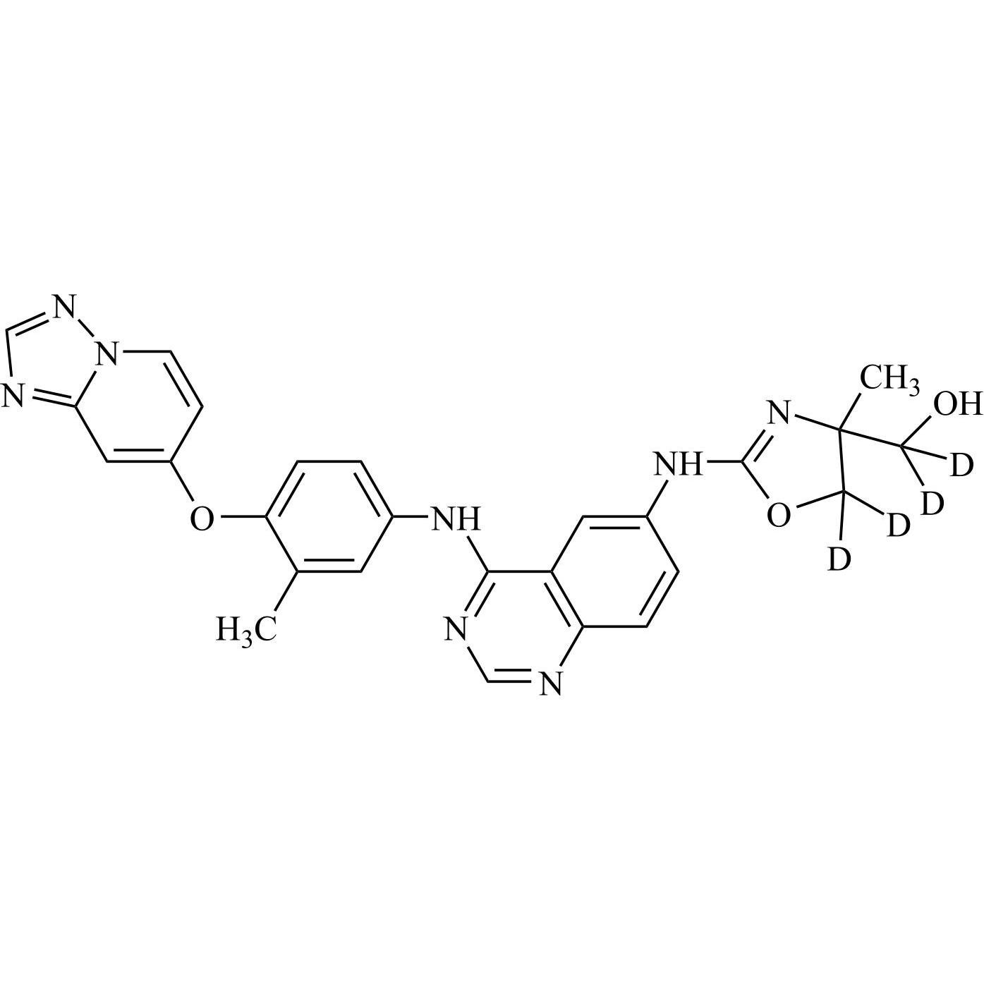 Picture of Tucatinib Impurity 14-d4