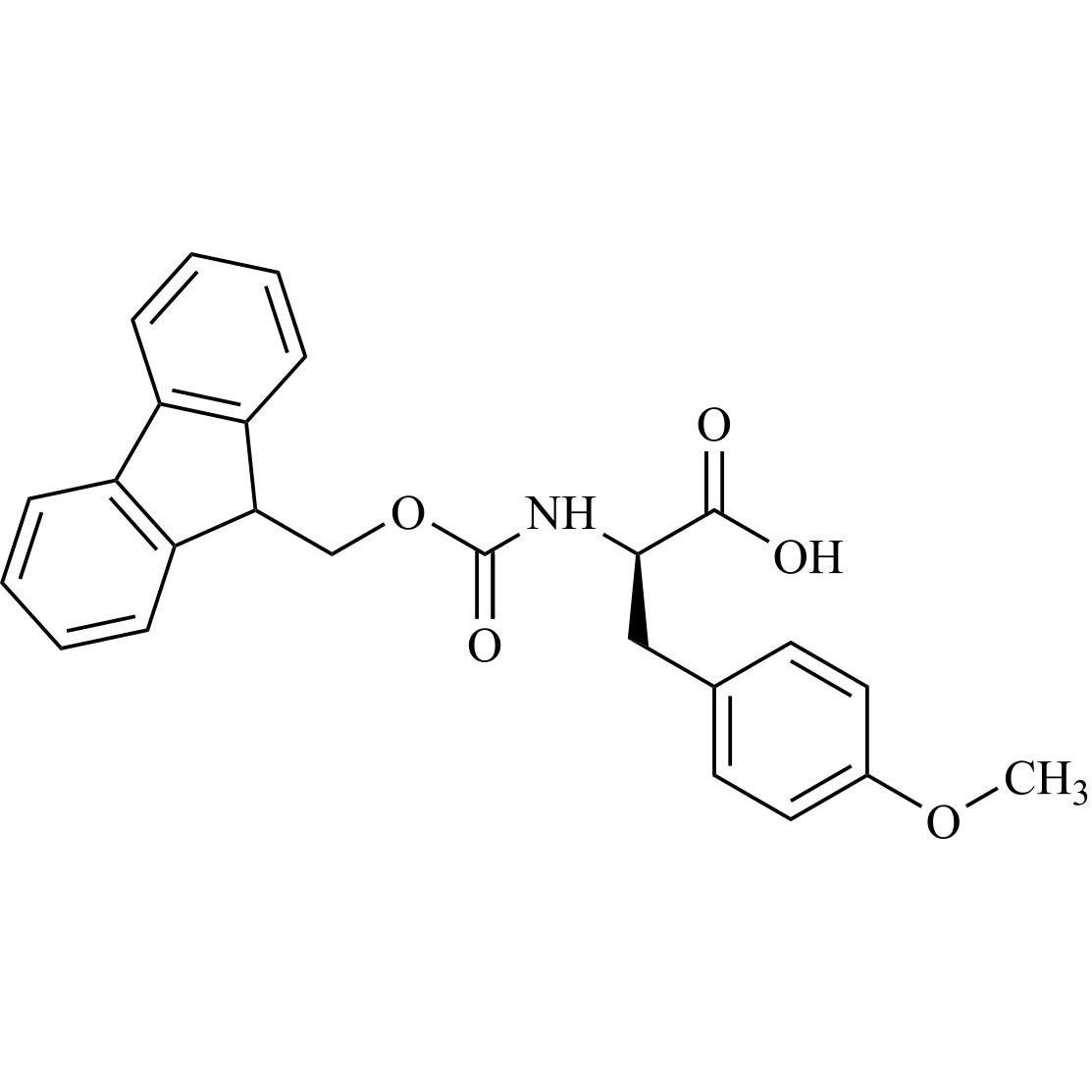 Picture of Fmoc-D-Tyr(me)-OH (N-Fmoc-O-methyl-D-tyrosine)
