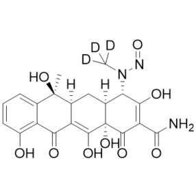 Picture of N-Nitroso Desmethyl Tetracycline-d3