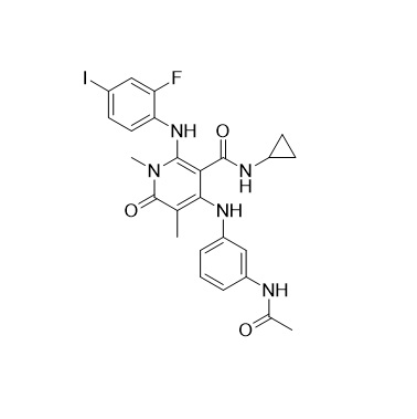 Show details for Trametinib Cyclopropanamide Impurity Picture of Trametinib Cyclopropanamide Impurity