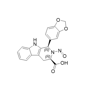 Picture of N-Nitroso Tadalafil Acid Impurity