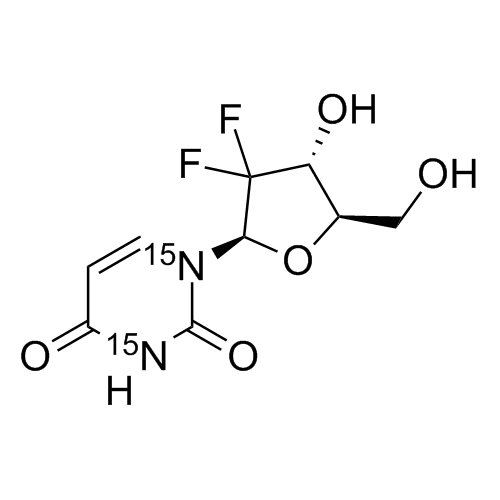 Picture of 2',2'-Difluoro-2'-deoxy Uridine-13C-15N2