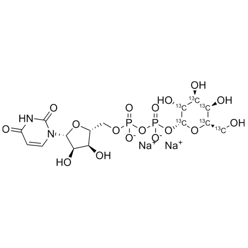 Picture of UDP-Galactose-13C6 Disodium Salt