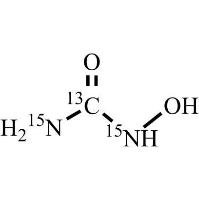 Show details for Hydroxy Urea-13C-15N2 Picture of Hydroxy Urea-13C-15N2