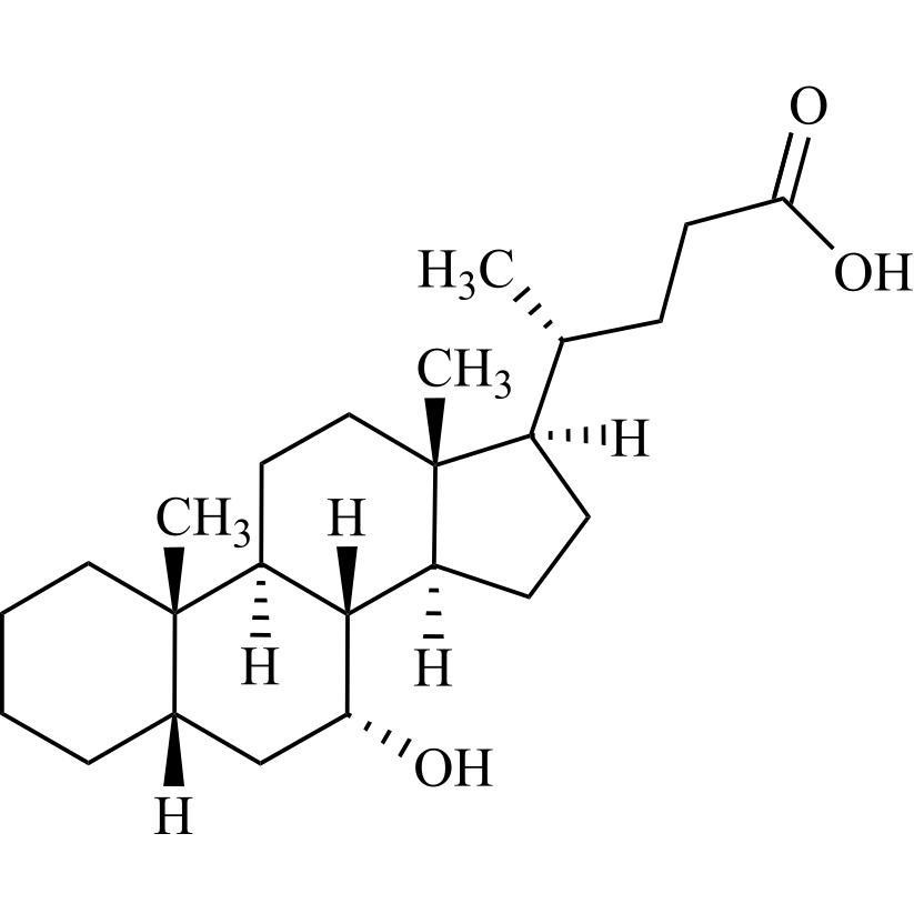 Picture of 7Î±-Hydroxy-5Î²-cholan-24-oic acid