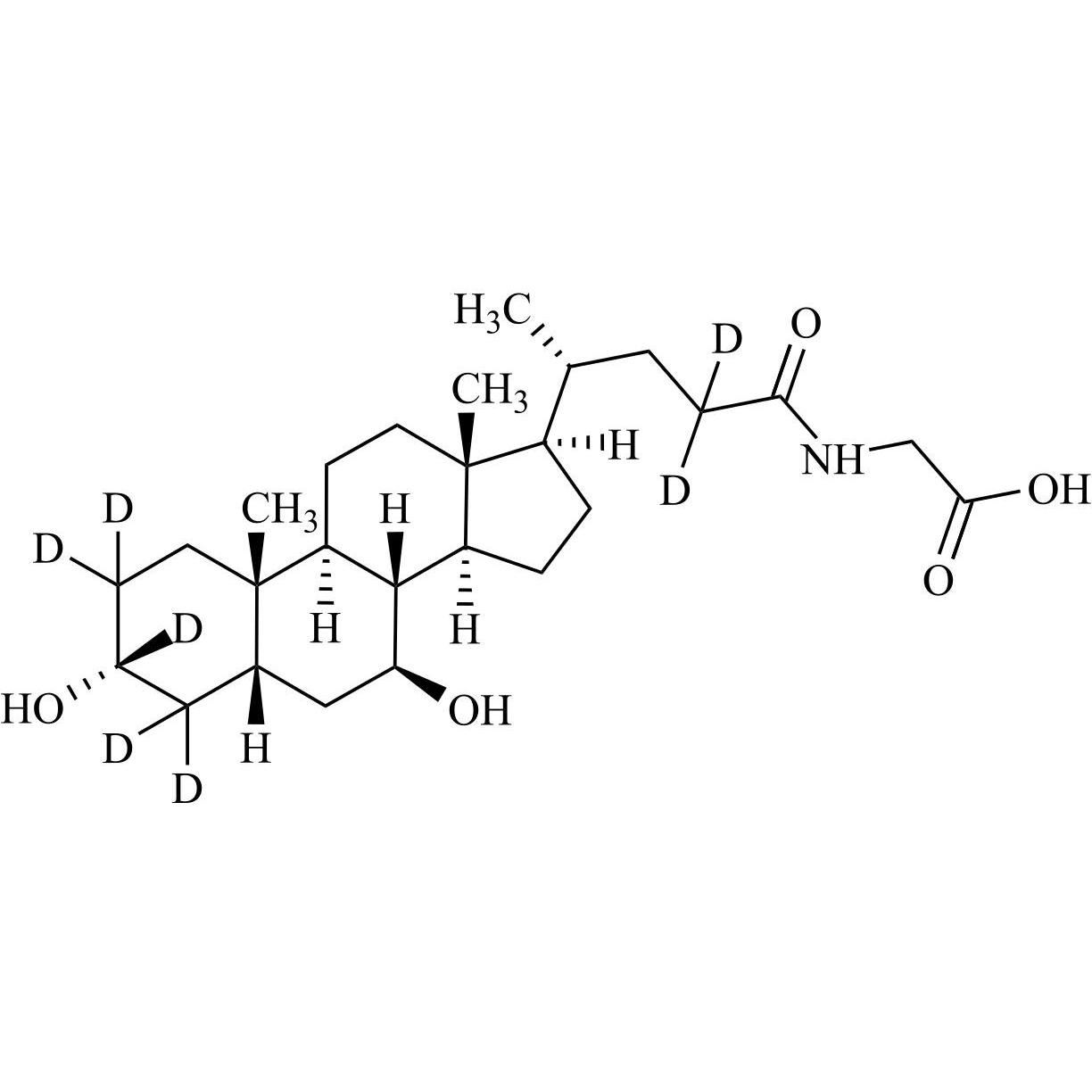Picture of Glycoursodeoxycholic Acid-d7