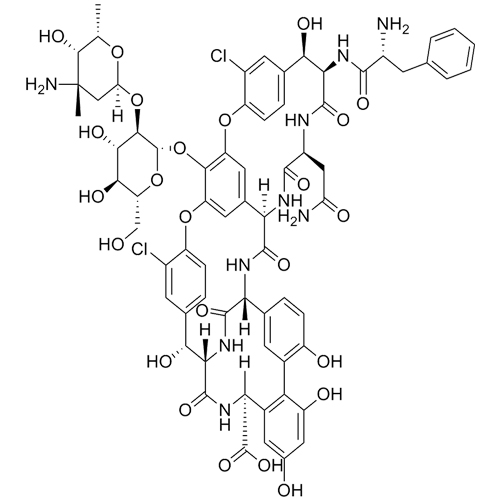 Show details for De-(N-Methyl-D-Leu)-D-Phenylanlanyl Vancomycin B Picture of De-(N-Methyl-D-Leu)-D-Phenylanlanyl Vancomycin B