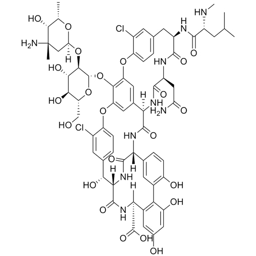 Show details for De-Oxy-(2) Vancomycin B Picture of De-Oxy-(2) Vancomycin B