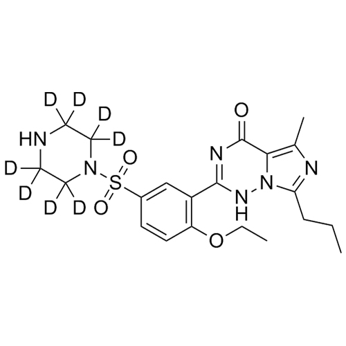 Picture of N-Desethyl Vardenafil-d8