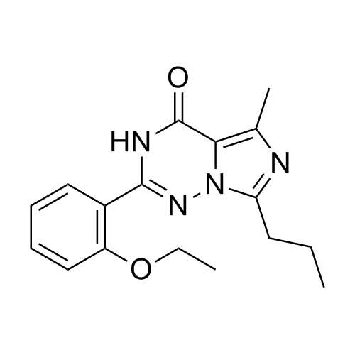 Picture of (2-(2-Ethoxyphenyl)-5-methyl-7-propyl-3H-imidazo[5,1-f][1,2,4]triazin-4-one)