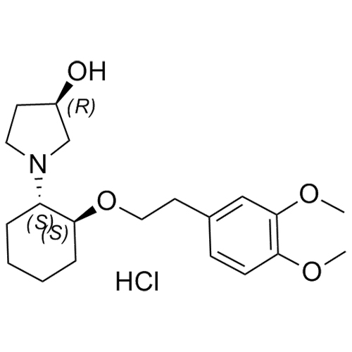 Show details for Vernakalant Impurity ((3R,1'S,2'S)-Isomer) HCl Picture of Vernakalant Impurity ((3R,1'S,2'S)-Isomer) HCl